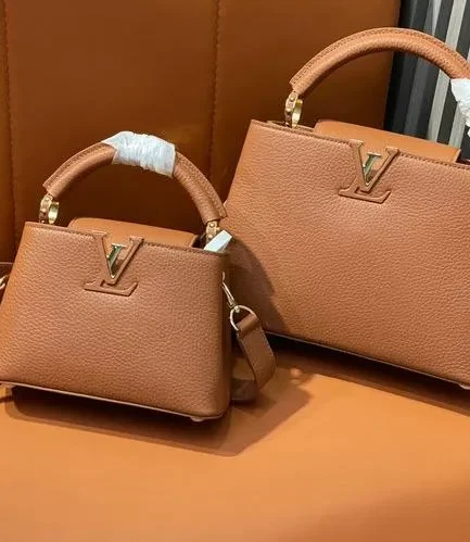 Louis Vuitton 1:1 Mirror Replica Capucines BB Tan Capucines Louis Vuitton Replica Capucines