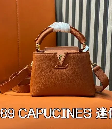 Louis Vuitton 1:1 Mirror Replica Capucines BB Tan Capucines Louis Vuitton Replica Capucines