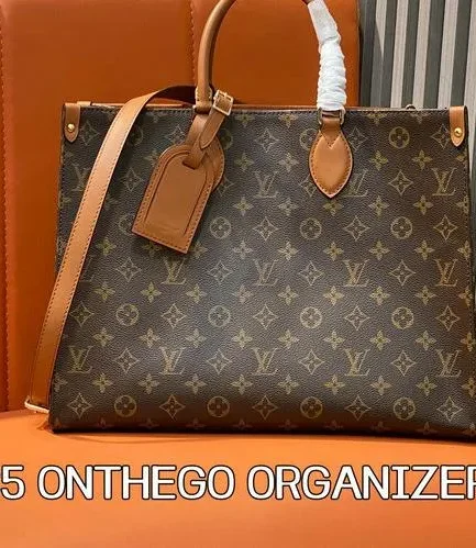 Louis Vuitton 1:1 Mirror Replica OnTheGo Organizer Monogram Canvas Louis Vuitton Replica Onthego