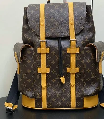 Louis Vuitton 1:1 Mirror Replica Christopher MM Macassar Monogram Louis Vuitton Replica Christopher