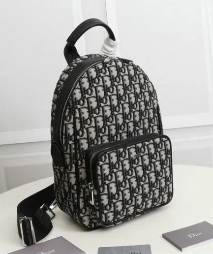 Dior 1:1 Mirror Replica Oblique Mini Rider Backpack 32CM/12.6IN Christian Dior Replica Backpacks