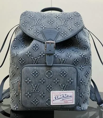 Louis Vuitton 1:1 Mirror Replica Montsouris Monogram Eclipse Backpack Louis Vuitton Replica Christopher