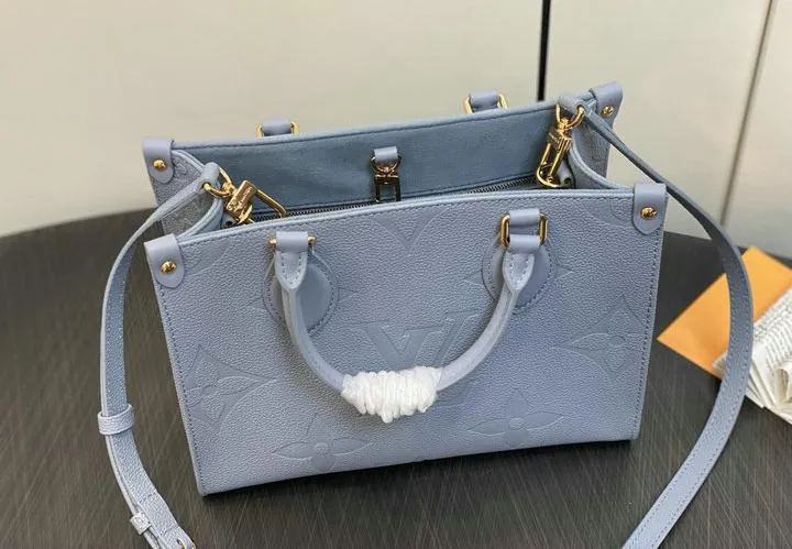 Louis Vuitton 1:1 Mirror Replica Navy Onthego PM Monogram Empreinte Louis Vuitton Replica Onthego Louis Vuitton 1:1 Mirror Replica Navy Onthego PM Monogram Empreinte Louis Vuitton Replica Onthego