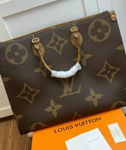 Louis Vuitton 1:1 Mirror Replica Onthego GM Giant Reverse Monogram Louis Vuitton Replica Onthego