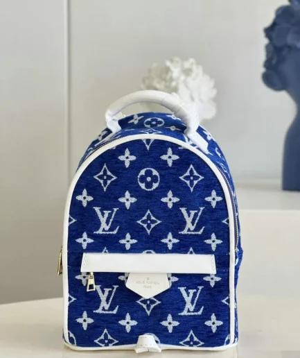 Louis Vuitton 1:1 Mirror Replica Monogram Jacquard Velvet Palm Springs Louis Vuitton Replica Palm Springs