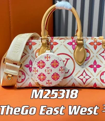 Louis Vuitton 1:1 Mirror Replica OnTheGo East West Other Monogram Canvas Louis Vuitton Replica Onthego