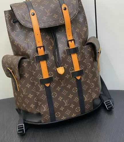 Louis Vuitton 1:1 Mirror Replica Christopher MM Monogram Eclipse Louis Vuitton Replica Christopher