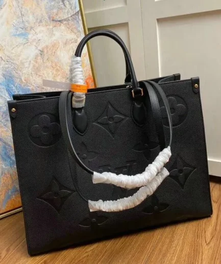 Louis Vuitton 1:1 Mirror Replica OnTheGo GM Leather Monogram Empreinte Louis Vuitton Replica Onthego