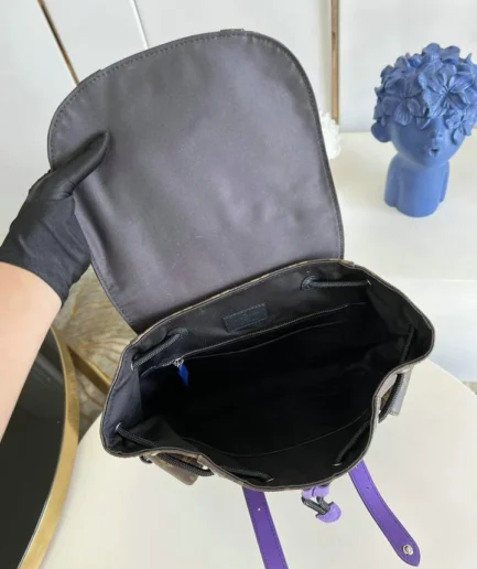 Louis Vuitton 1:1 Mirror Replica Macassar Christopher PM Backpack Louis Vuitton Replica Christopher
