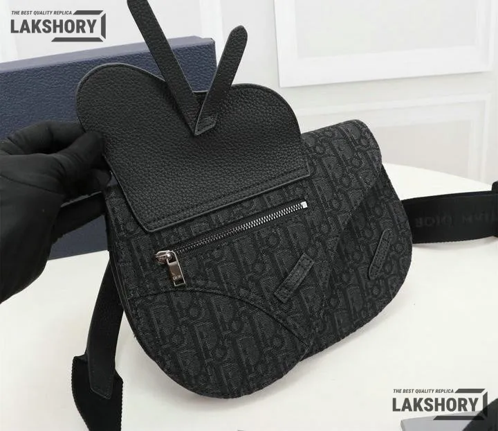 Dior 1:1 Mirror Replica Oblique Saddle Messenger Pouch 24CM/9.4IN Christian Dior Replica Saddles Dior 1:1 Mirror Replica Oblique Saddle Messenger Pouch 24CM/9.4IN Christian Dior Replica Saddles