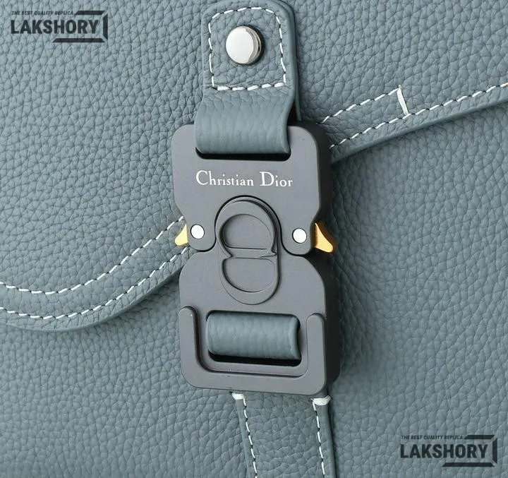 Dior 1:1 Mirror Replica Grained Black Medium Saddle 23CM/9.1IN Christian Dior Replica Saddles Dior 1:1 Mirror Replica Grained Black Medium Saddle 23CM/9.1IN Christian Dior Replica Saddles