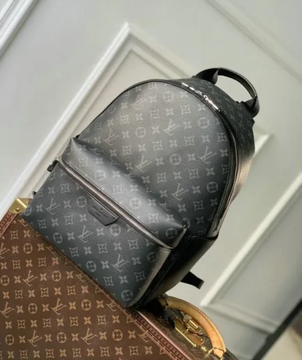 Louis Vuitton 1:1 Mirror Replica Discovery Backpack PM Black Eclipse Louis Vuitton Replica Discovery
