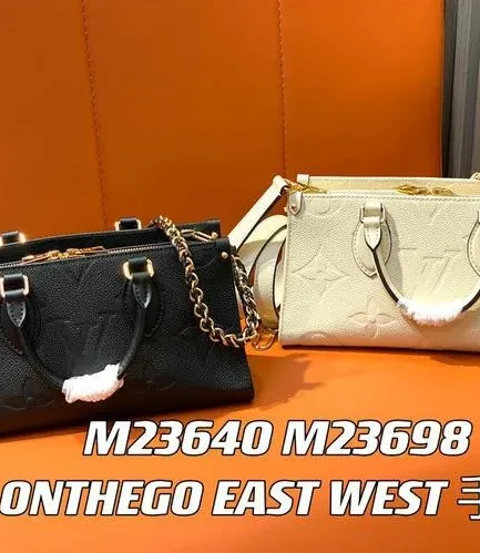Louis Vuitton 1:1 Mirror Replica OnTheGo East West Tote Bag Louis Vuitton Replica Onthego