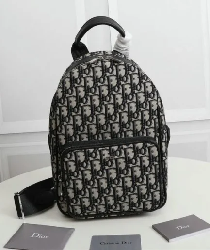 Dior 1:1 Mirror Replica Oblique Mini Rider Backpack 32CM/12.6IN Christian Dior Replica Backpacks