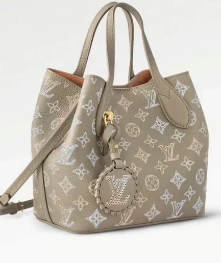Louis Vuitton 1:1 Mirror Replica Mahina Blossom PM Gray Neverfull Louis Vuitton Replica Neverfull