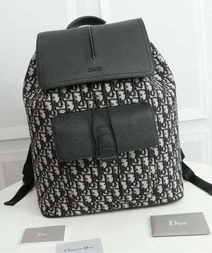 Dior 1:1 Mirror Replica Oblique Motion 2020s Backpack 31CM/12.2IN Christian Dior Replica Backpacks