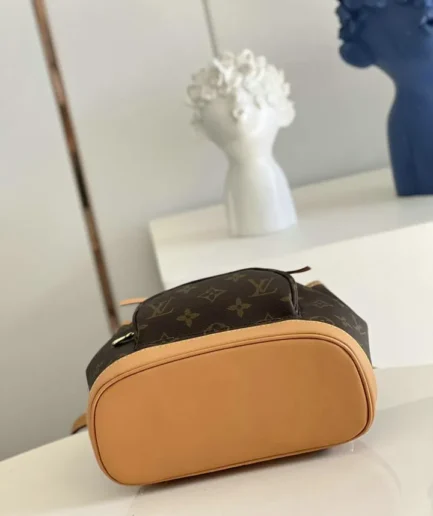 Louis Vuitton 1:1 Mirror Replica Monogram Mini Montsouris Brown Louis Vuitton Replica Palm Springs