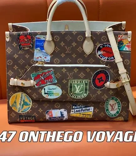 Louis Vuitton 1:1 Mirror Replica OnTheGo Voyage Monogram Canvas Louis Vuitton Replica Onthego