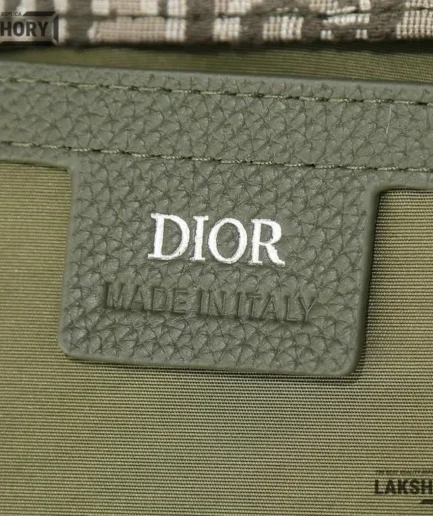 Dior 1:1 Mirror Replica Mini Green Saddle With Flap 19.5CM/7.7IN Christian Dior Replica Saddles