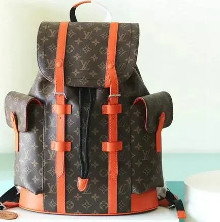 Louis Vuitton 1:1 Mirror Replica Christopher MM Colormania Orange Louis Vuitton Replica Christopher