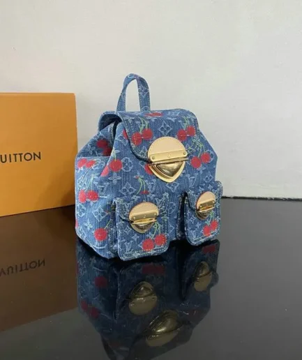 Louis Vuitton 1:1 Mirror Replica LV x TM Venice NM Monogram Denim Louis Vuitton Replica Palm Springs