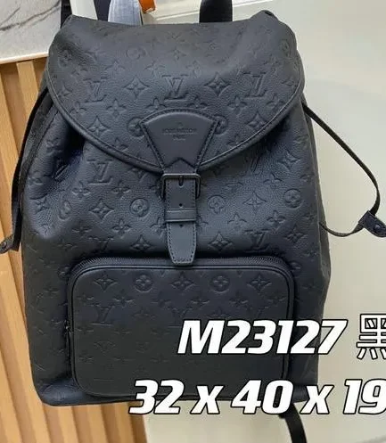 Louis Vuitton 1:1 Mirror Replica Montsouris Backpack Monogram Taurillon Louis Vuitton Replica Christopher