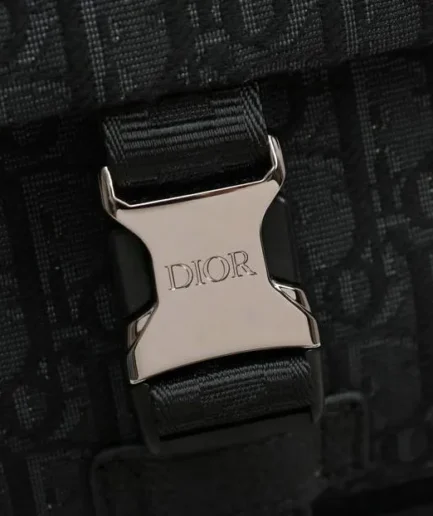 Dior 1:1 Mirror Replica Dior 8 Black Backpack Oblique 42CM/16.5IN Christian Dior Replica Backpacks