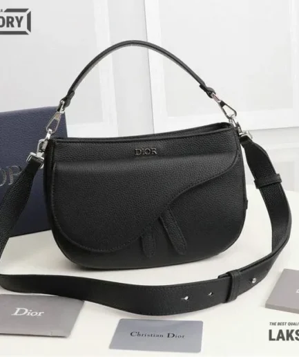 Dior 1:1 Mirror Replica Soft Saddle Small Leather Bag Christian Dior Replica Saddles