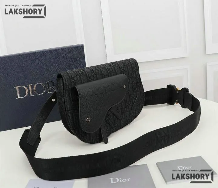 Dior 1:1 Mirror Replica Oblique Saddle Messenger Pouch 24CM/9.4IN Christian Dior Replica Saddles Dior 1:1 Mirror Replica Oblique Saddle Messenger Pouch 24CM/9.4IN Christian Dior Replica Saddles