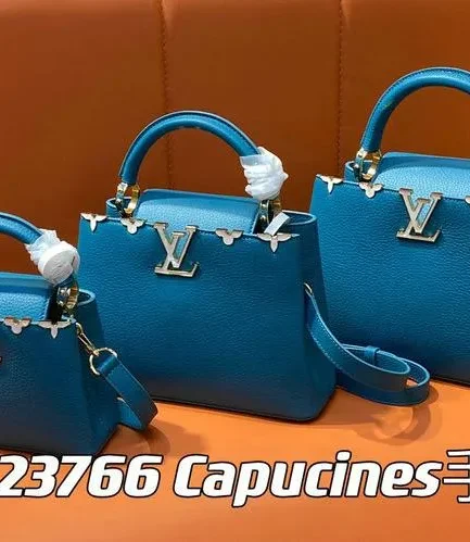Louis Vuitton 1:1 Mirror Replica Capucines Mini Taurillon leather Louis Vuitton Replica Capucines