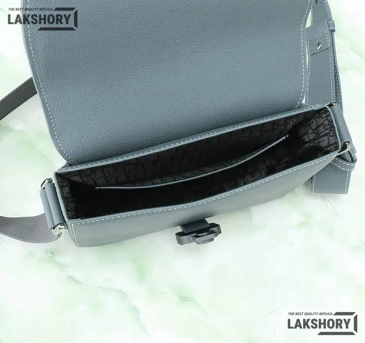 Dior 1:1 Mirror Replica Grained Black Medium Saddle 23CM/9.1IN Christian Dior Replica Saddles Dior 1:1 Mirror Replica Grained Black Medium Saddle 23CM/9.1IN Christian Dior Replica Saddles