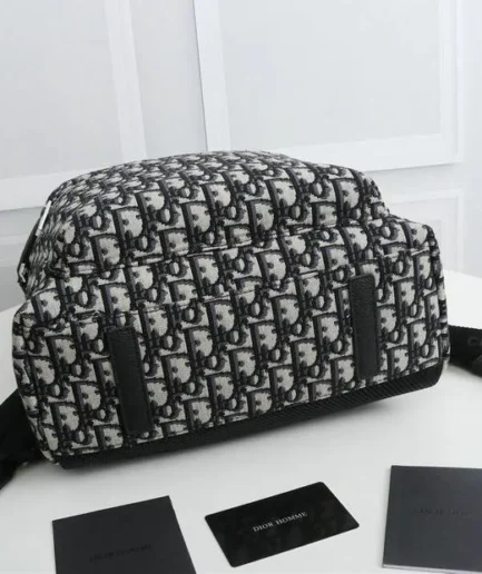 Dior 1:1 Mirror Replica Men’s Rider Oblique Backpack 42CM/16.5IN Christian Dior Replica Backpacks
