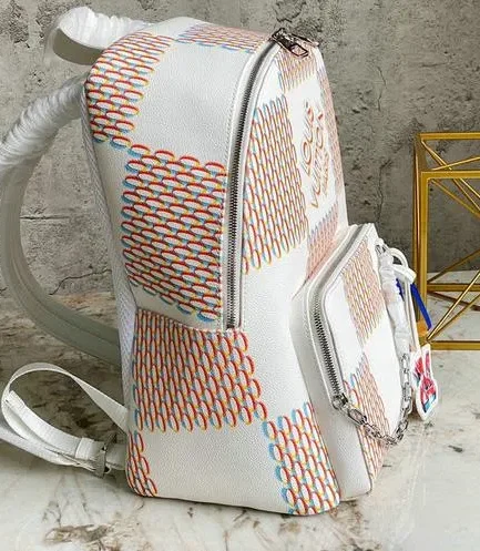Louis Vuitton 1:1 Mirror Replica Damier Spray Racer Backpack Louis Vuitton Replica Palm Springs