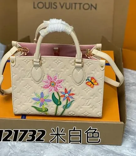 Louis Vuitton 1:1 Mirror Replica LV x YK OnTheGo PM Louis Vuitton Replica Onthego