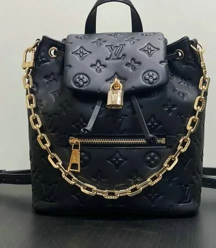 Louis Vuitton 1:1 Mirror Replica Coussin Backpack PM Emboss Louis Vuitton Replica Palm Springs