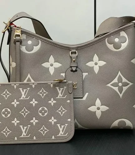Louis Vuitton 1:1 Mirror Replica CarryAll PM Bag Monogram Empreinte Louis Vuitton Replica CarryAll