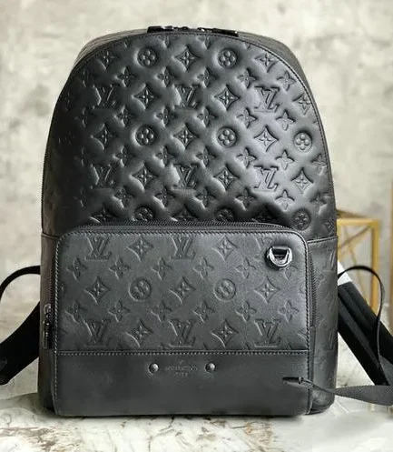 Louis Vuitton 1:1 Mirror Replica Racer Backpack Rucksack Black Monogram Louis Vuitton Replica Palm Springs