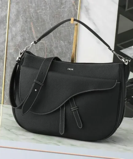 Dior 1:1 Mirror Replica Saddle Soft Leather Bag 40CM/15.7IN Christian Dior Replica Saddles