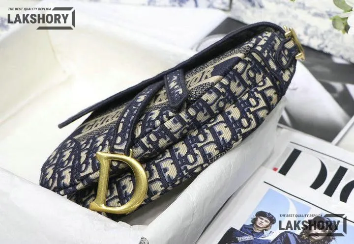 Dior 1:1 Mirror Replica Medium Oblique Embroidered Saddle 25CM/9.8IN Christian Dior Replica Saddles Dior 1:1 Mirror Replica Medium Oblique Embroidered Saddle 25CM/9.8IN Christian Dior Replica Saddles