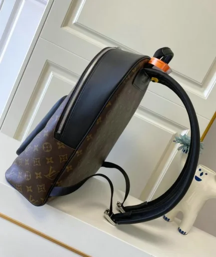 Louis Vuitton 1:1 Mirror Replica Josh Backpack Macassar Monogram Brown/Black Louis Vuitton Replica Palm Springs