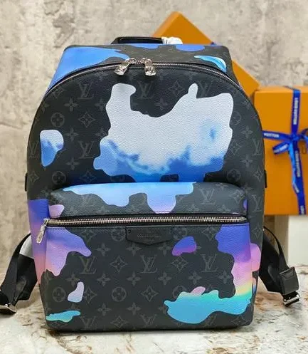Louis Vuitton 1:1 Mirror Replica Discovery Sunrise Monogram Backpack Louis Vuitton Replica Discovery