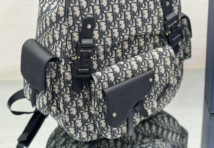 Dior 1:1 Mirror Replica Gallop Maxi Canvas Backpack 47CM/18.5IN Christian Dior Replica Backpacks Dior 1:1 Mirror Replica Gallop Maxi Canvas Backpack 47CM/18.5IN Christian Dior Replica Backpacks