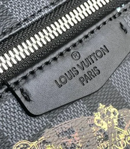 Louis Vuitton 1:1 Mirror Replica Discovery Backpack Damier Graphite Louis Vuitton Replica Discovery
