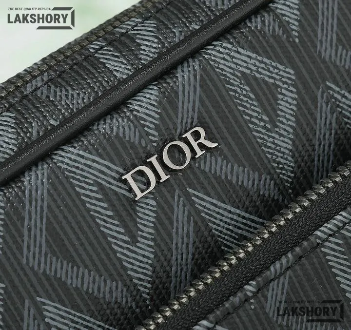 Dior 1:1 Mirror Replica CD Diamond Saddle Triple Pouch 23CM/9.1IN Christian Dior Replica Saddles Dior 1:1 Mirror Replica CD Diamond Saddle Triple Pouch 23CM/9.1IN Christian Dior Replica Saddles