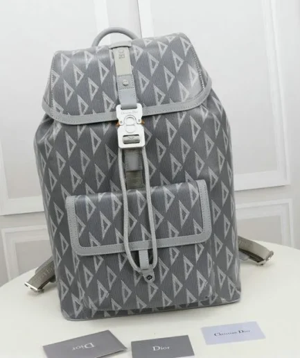 Dior 1:1 Mirror Replica HIT THE ROAD Flap Backpack Daypack 45CM/17.7IN Christian Dior Replica Backpacks
