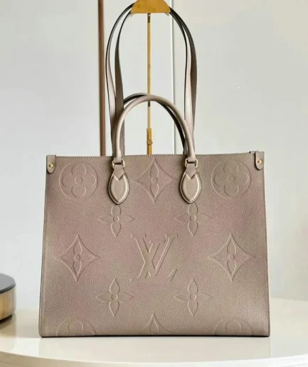 Louis Vuitton 1:1 Mirror Replica Onthego GM Monogram Empreinte Louis Vuitton Replica Onthego