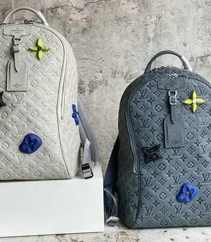 Louis Vuitton 1:1 Mirror Replica Ellipse Backpack Granite Embossed Louis Vuitton Replica Discovery
