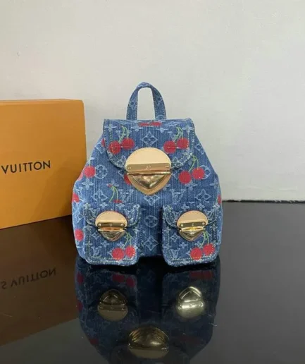 Louis Vuitton 1:1 Mirror Replica LV x TM Venice NM Monogram Denim Louis Vuitton Replica Palm Springs