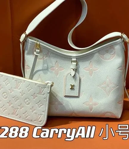 Louis Vuitton 1:1 Mirror Replica CarryAll PM Bag Monogram Empreinte Leather Louis Vuitton Replica CarryAll