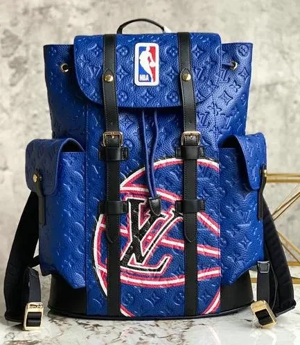 Louis Vuitton 1:1 Mirror Replica x NBA Christopher MM Backpack Louis Vuitton Replica Christopher